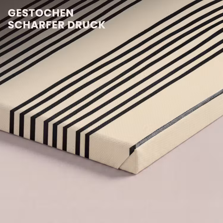 Boogvormen - Zwart - Strak canvas 2cm klein -closeup_print_DE