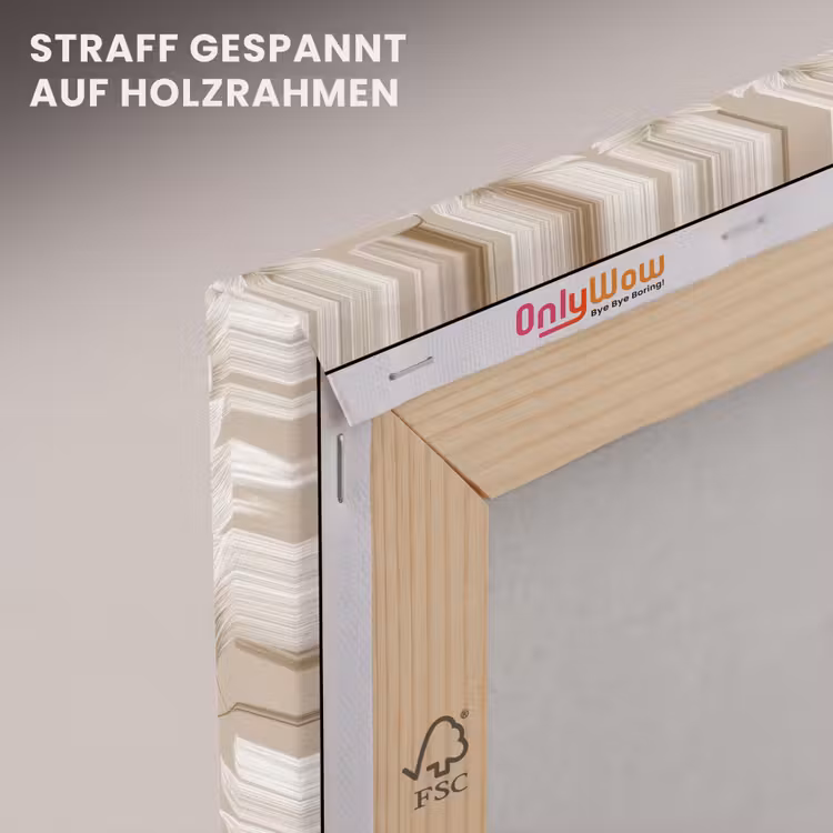 Botanisch - Patroon - Beige canvas 2cm klein 34 -uniquesellingpoint_afwerking-onlywow_DE
