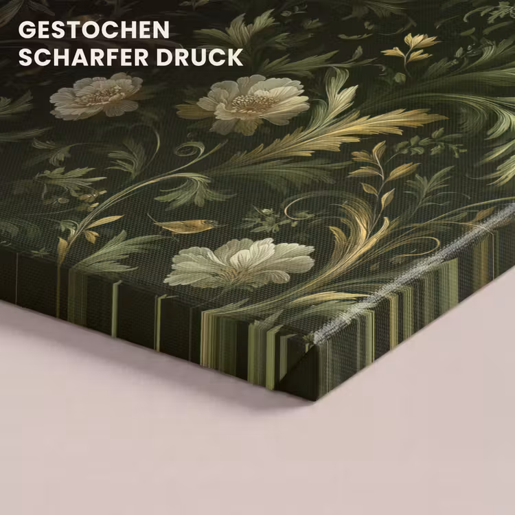 Botanisch - Naadloos - Bloemen canvas 2cm klein 34 -closeup_print_DE