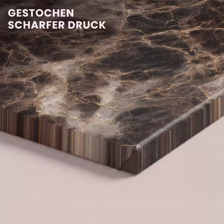 Bruin - Goud - Marmer canvas 2cm klein 34 -closeup_print_DE