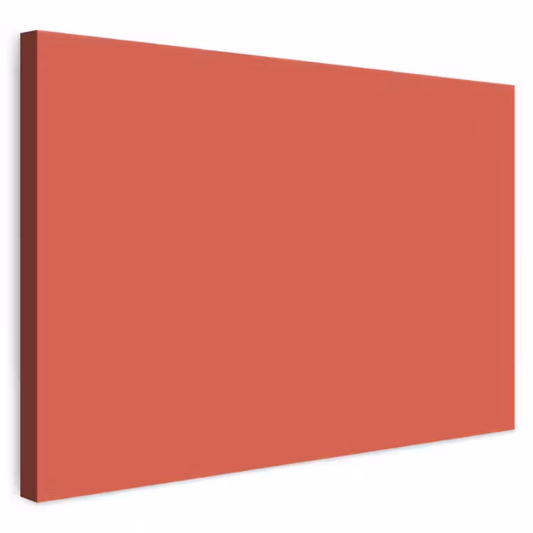 Brick - Red - Rood canvas 2cm klein 34 -3d