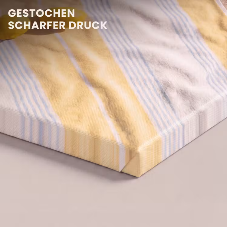 Boek - Zonnebril - Strand - Zomer - Geel canvas 2cm klein -closeup_print_DE