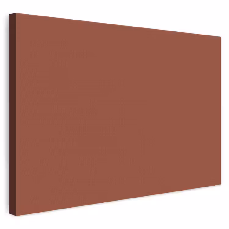Burnt - Mahogany - Terracotta canvas 2cm klein 34 -3d