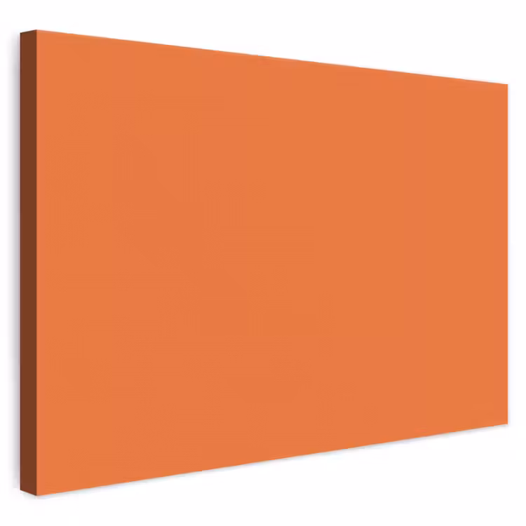 Burnt - Sienna - Oranje canvas 2cm klein 34 -3d