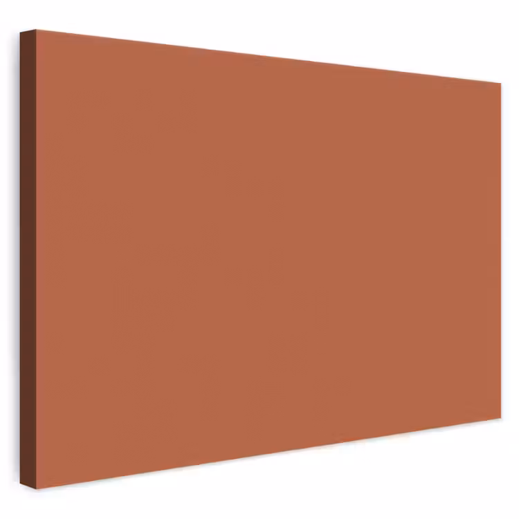 Burnt - Sienna - Oranje canvas 2cm klein 34 -3d