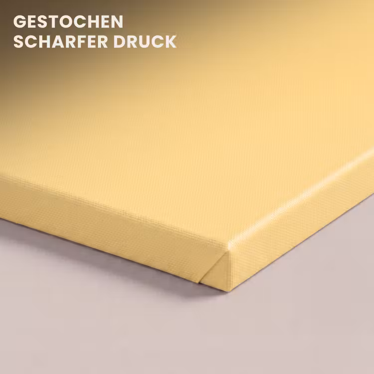 Butter - Geel - Yellow canvas 2cm klein 34 -closeup_print_DE