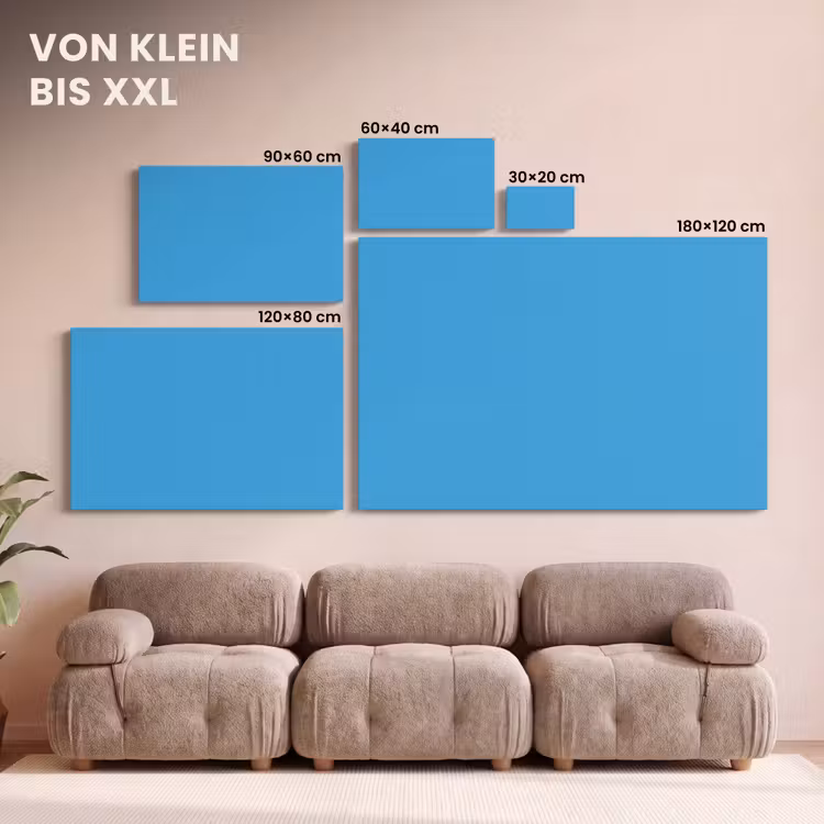 Cerulean - Breeze - Blauw canvas 2cm klein 34 -Xsfeer8_DE