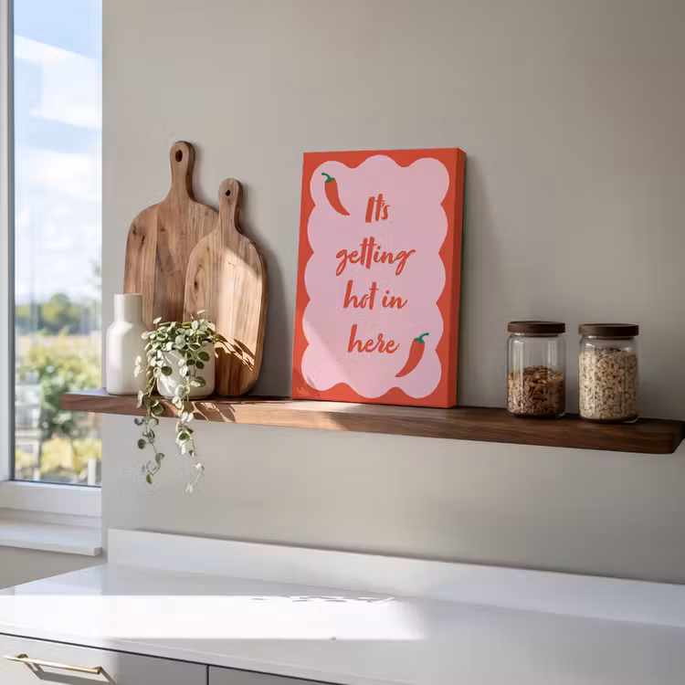Chilipeper - Red - Hot - Quotes canvas 2cm klein -atmosphere_sfeer3_global