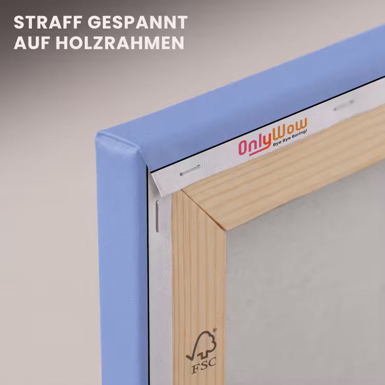 Chill - Roze - Blauw - Golvend canvas 2cm klein -uniquesellingpoint_afwerking-onlywow_DE