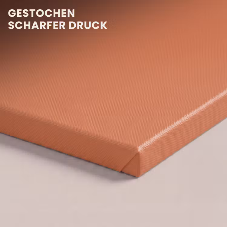 Classic - Terracotta - Oranje canvas 2cm klein 34 -closeup_print_DE