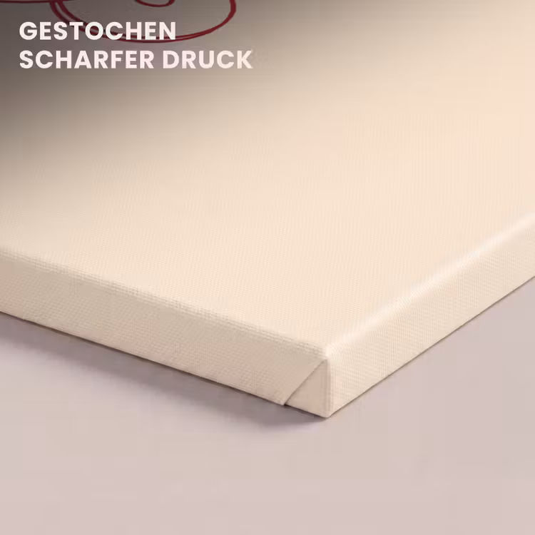 Cocktail - Hartjes - Liefde - Illustratie - Rood canvas 2cm klein -closeup_print_DE