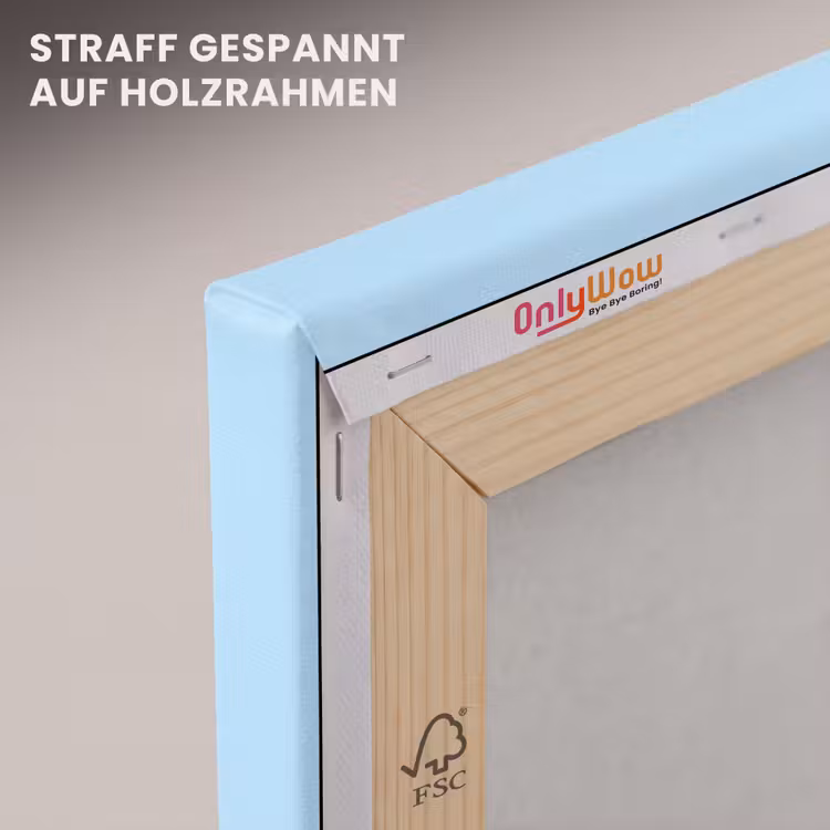Corgi - Koptelefoon - Blauw - Muzieknoten canvas 2cm klein -uniquesellingpoint_afwerking-onlywow_DE