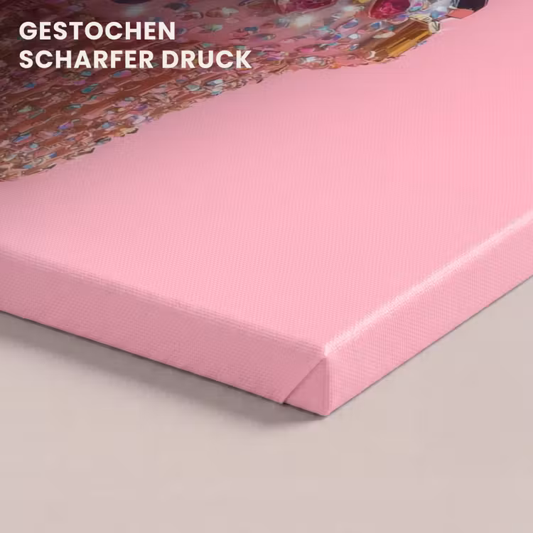 Cupcake - Kleurrijk - Edelstenen canvas 2cm klein -uniquesellingpoint_afwerking-onlywow_DE