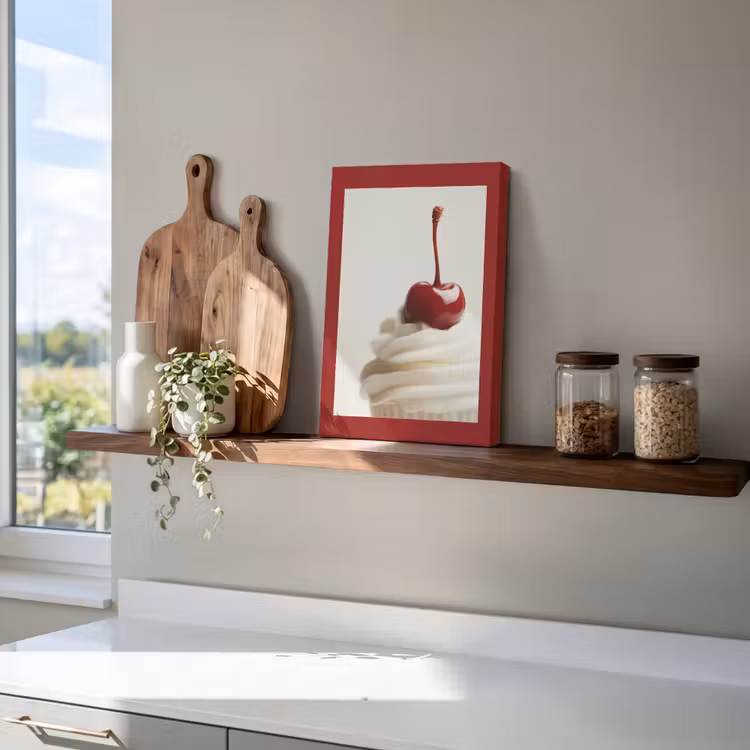Cupcake - Kers - Rood canvas 2cm klein -atmosphere_sfeer3_global