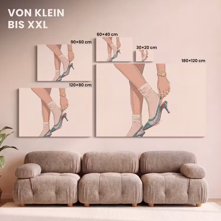 Vrouw - Schoen - Mode - Lifestyle - Groen canvas 2cm klein -Xsfeer8_DE