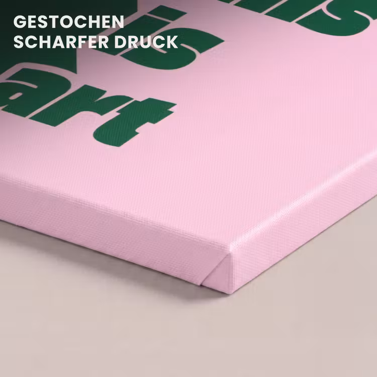 This is art - Schaduw - Roze canvas 2cm klein -closeup_print_DE