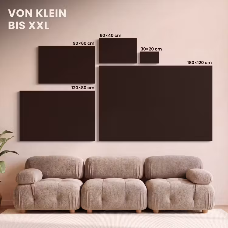 Deep - Obsidian - Bruin canvas 2cm klein 34 -Xsfeer8_DE