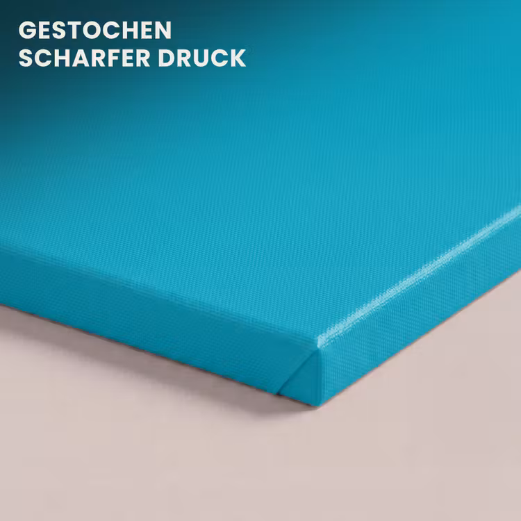 Deep - Turquoise - Turkoois canvas 2cm klein 34 -closeup_print_DE