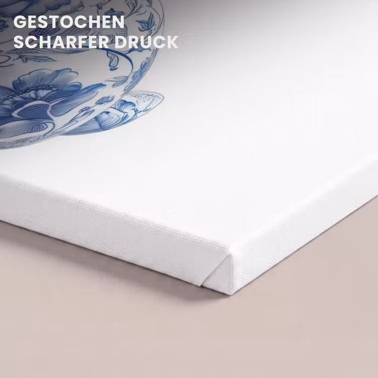 Delftsblauw - Haasje - Wit canvas 2cm klein -uniquesellingpoint_afwerking-onlywow_DE
