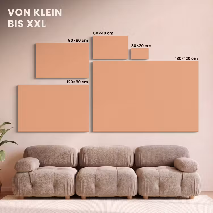 Desert - Coral - Koraal canvas 2cm klein 34 -Xsfeer8_DE