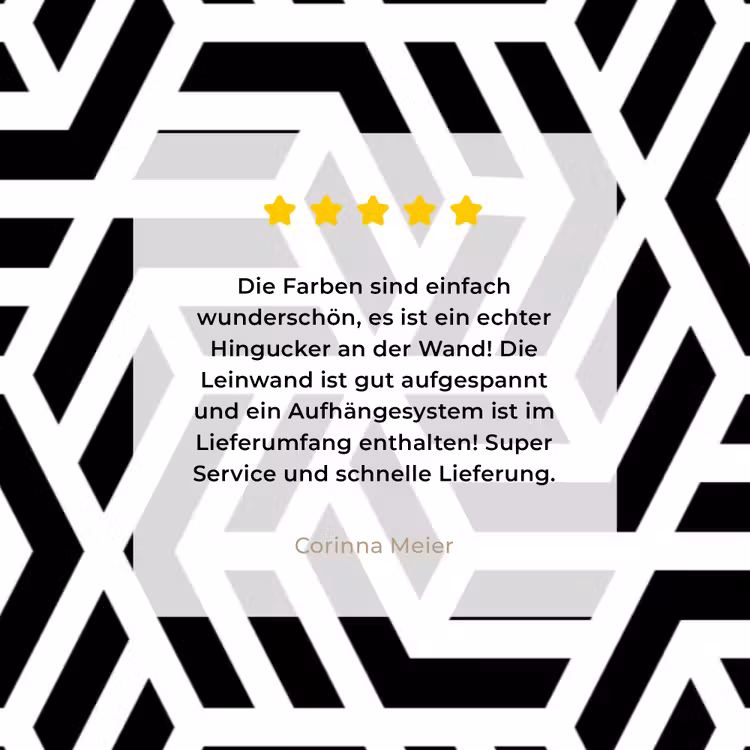 Design - Geometrie - Patroon - Zwart - Wit canvas 2cm klein 828 -sfeer3