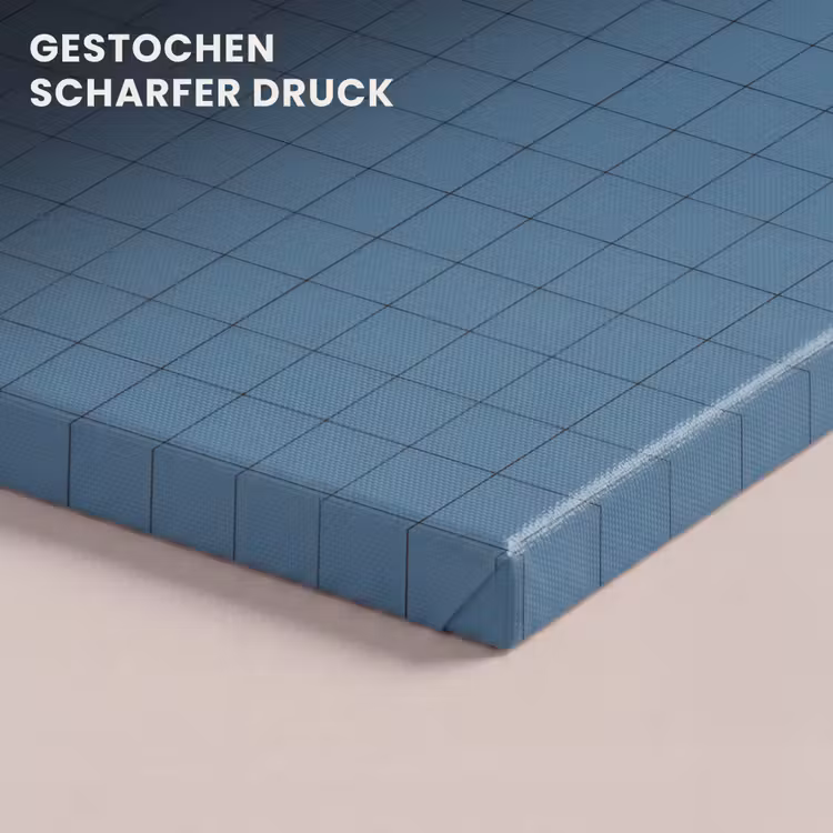 Ruiten - Geometrisch - Blauw canvas 2cm klein 34 -closeup_print_DE