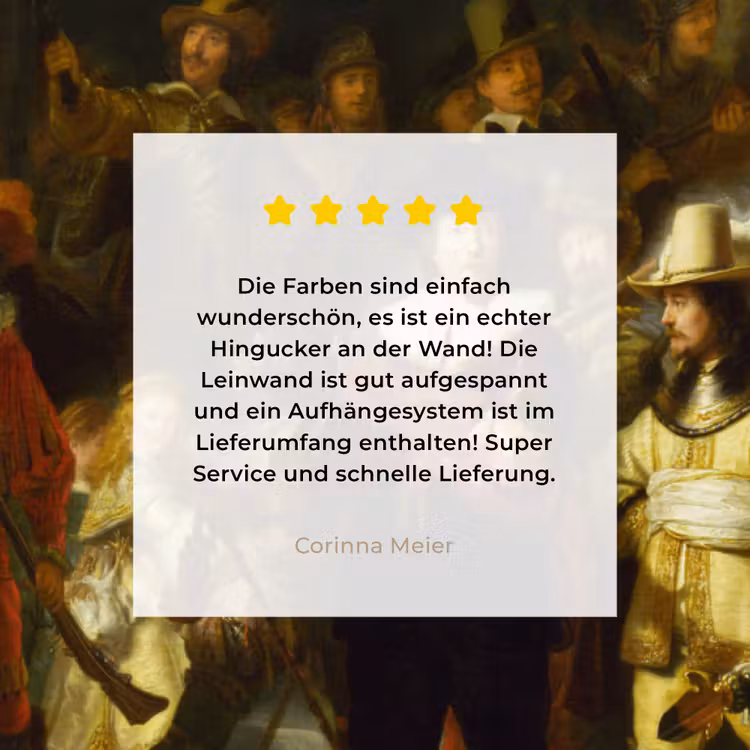 De Nachtwacht - Rembrandt van Rijn canvas 2cm klein -Xsfeer7_DE
