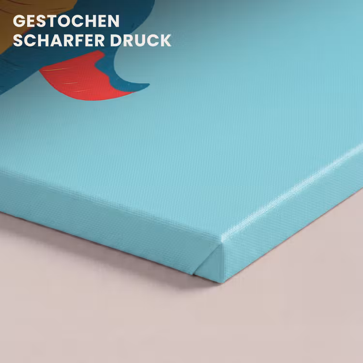 Dinosaurus - Blauw - Zonnebril canvas 2cm klein -uniquesellingpoint_afwerking-onlywow_DE