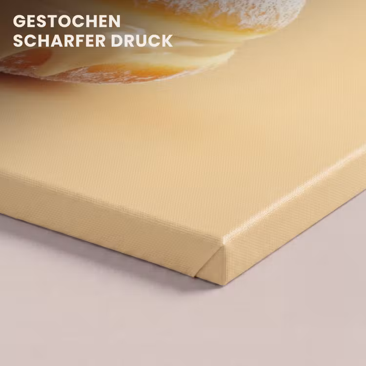 Donut - Romig - Poedersuiker - Beige canvas 2cm klein -uniquesellingpoint_afwerking-onlywow_DE