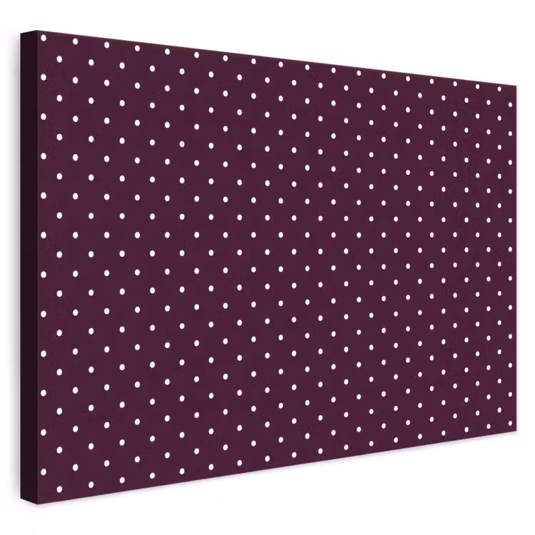 Stippen - Modern - Paars canvas 2cm klein 34 -3d