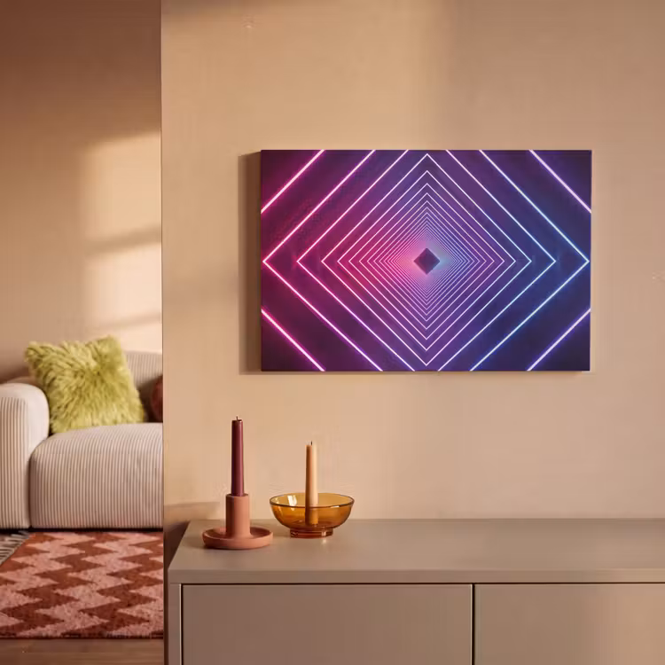 Driedimensionaal - Tunnel - Ruimte canvas 2cm klein -sfeer1