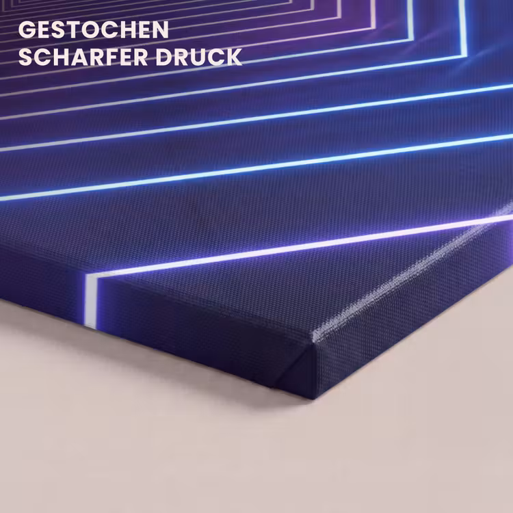 Driedimensionaal - Tunnel - Ruimte canvas 2cm klein -uniquesellingpoint_afwerking-onlywow_DE