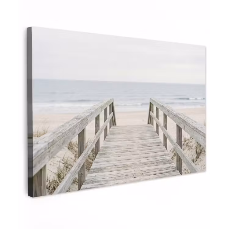 Duinen - Vlonder - Oceaan canvas 2cm klein -z3d