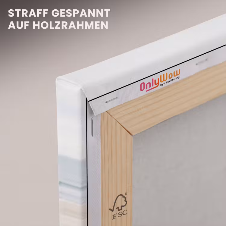 Duinen - Vlonder - Oceaan canvas 2cm klein -uniquesellingpoint_afwerking-onlywow_DE