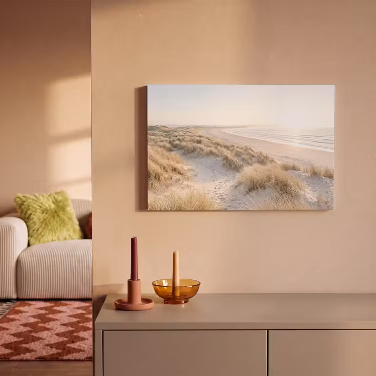 Duinen - Strand - Beige canvas 2cm klein -sfeer1