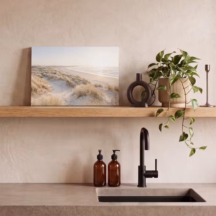 Duinen - Strand - Beige canvas 2cm klein -sfeer3