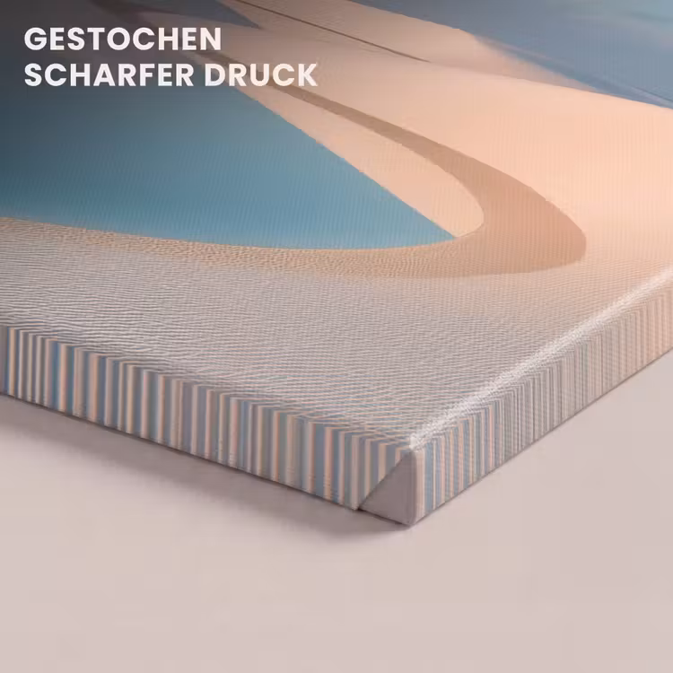 Duinen - Waterplas - Oneindige rust canvas 2cm klein -uniquesellingpoint_afwerking-onlywow_DE