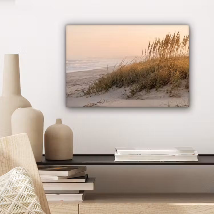 Duinlandschap - Zonsondergang - Strand canvas 2cm klein -sfeer6
