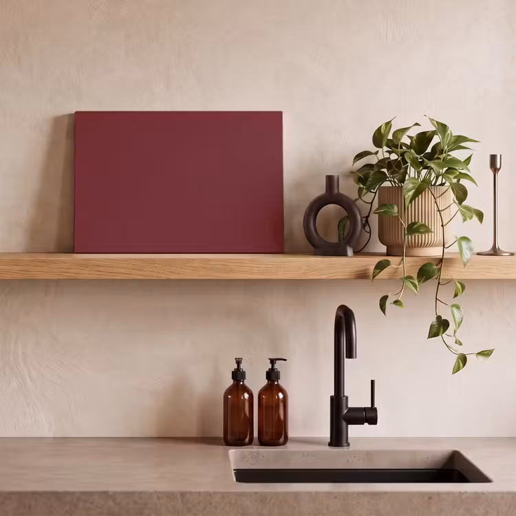 Dark - Garnet - Rood canvas 2cm klein 34 -sfeer3
