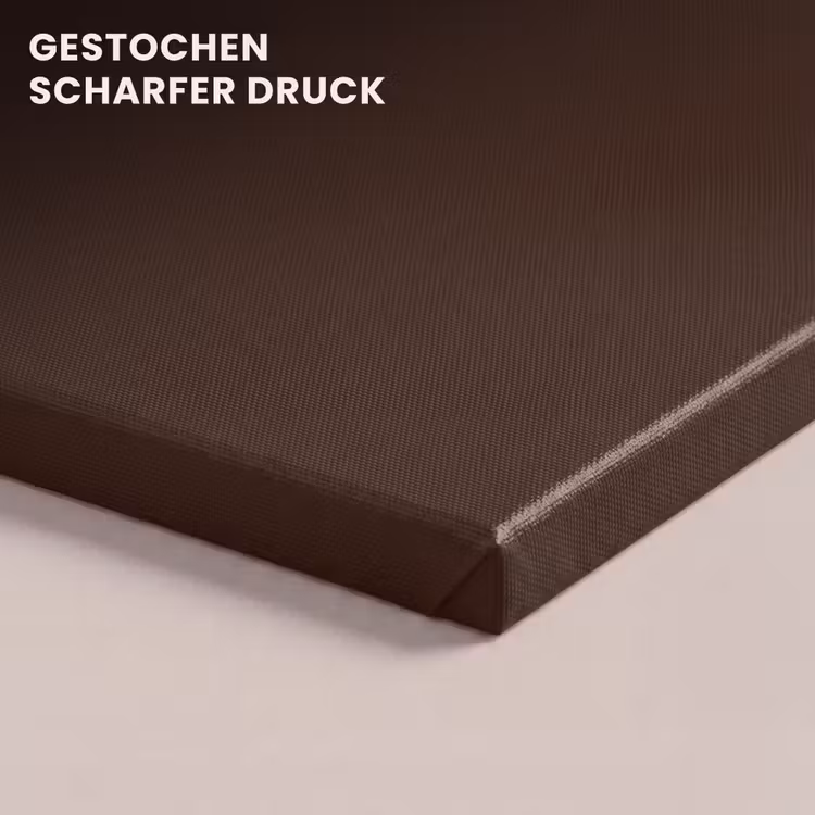 Dark - Chocolate - Bruin canvas 2cm klein 34 -closeup_print_DE