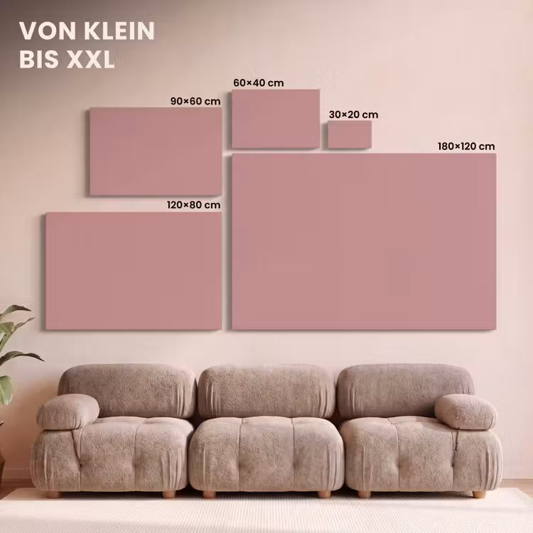 Dusty - Rose - Roze canvas 2cm klein 34 -Xsfeer8_DE