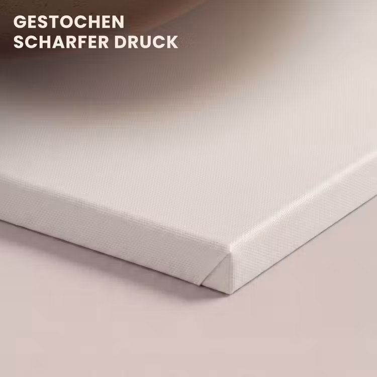 Ei - Beige - Ovaal - Egaal canvas 2cm klein -uniquesellingpoint_afwerking-onlywow_DE