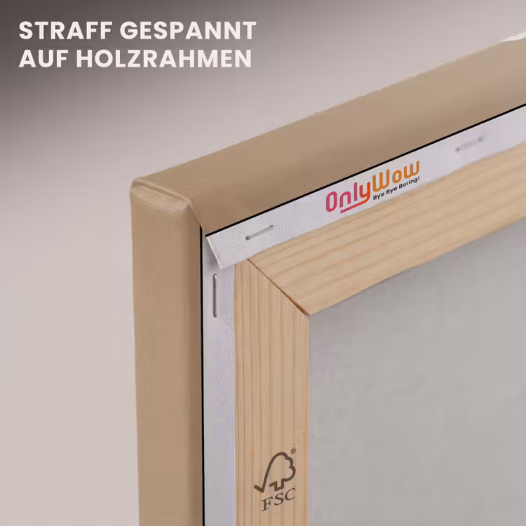 IJs - Softijs - Romig - Hoorntje - Beige canvas 2cm klein -uniquesellingpoint_afwerking-onlywow_DE