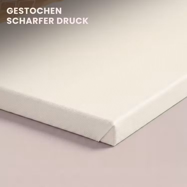 Softijs - Hoorntje - Wit canvas 2cm klein -uniquesellingpoint_afwerking-onlywow_DE