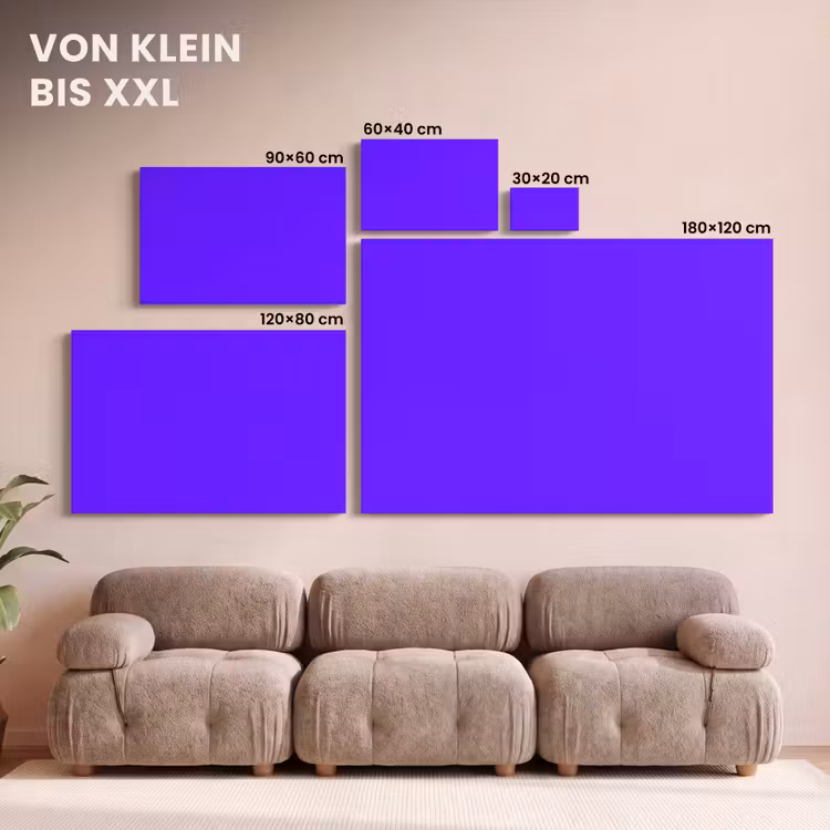 Electric - Indigo - Paars canvas 2cm klein 34 -Xsfeer8_DE
