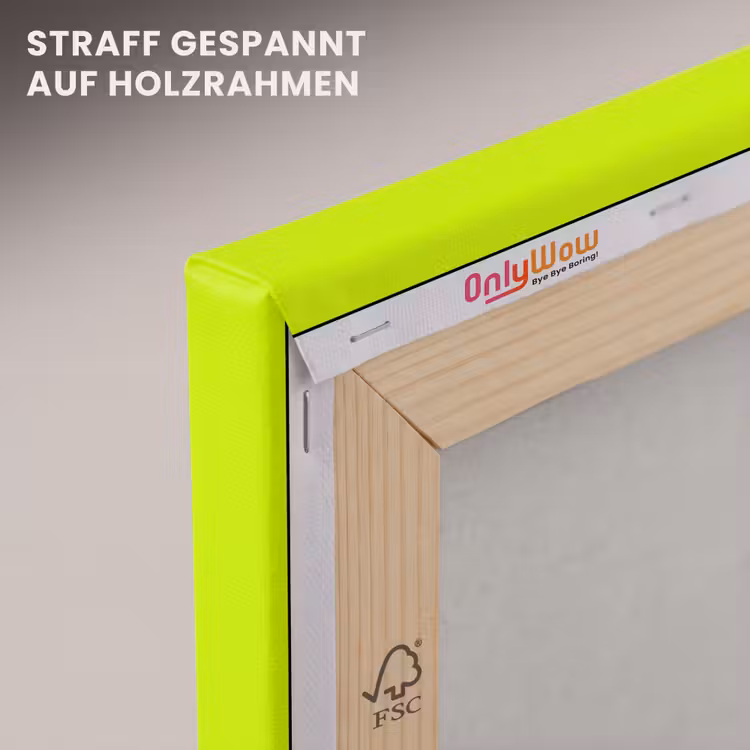 Electric - Lemon - Geel canvas 2cm klein 34 -uniquesellingpoint_afwerking-onlywow_DE