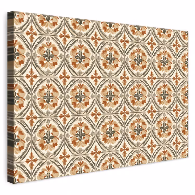 Elegant - Antiek - Kleurrijk canvas 2cm klein 34 -3d