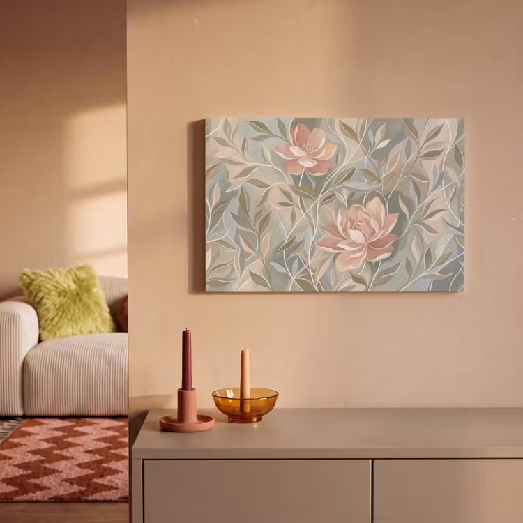 Elegant - Romantiek - Roze canvas 2cm klein -sfeer1