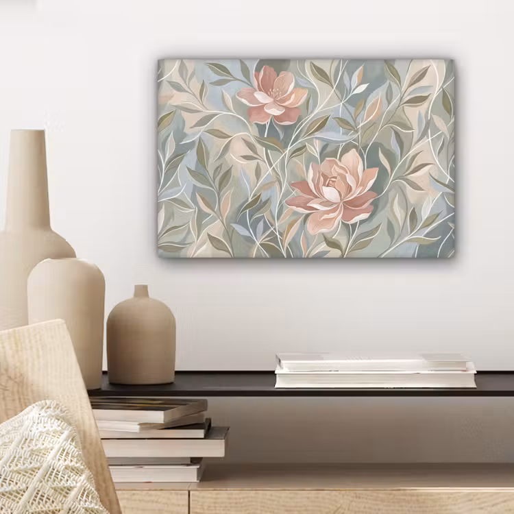 Elegant - Romantiek - Roze canvas 2cm klein -sfeer6