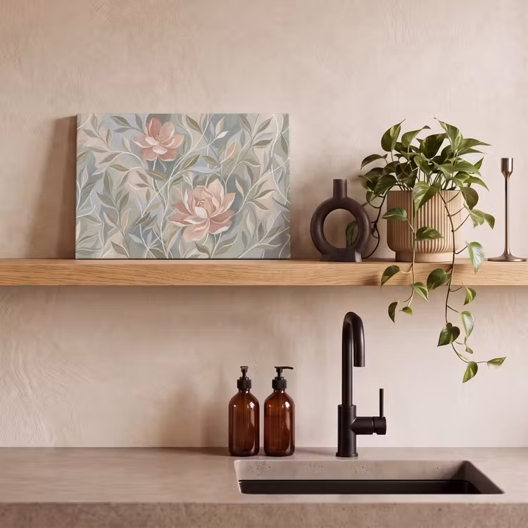 Elegant - Romantiek - Roze canvas 2cm klein -closeup_print_DE